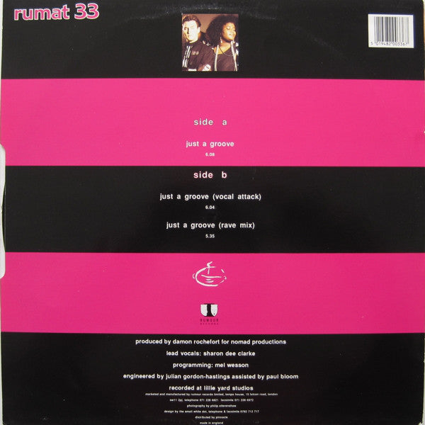 Nomad : Just A Groove (12")