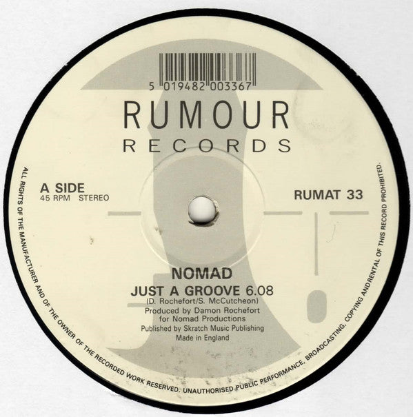 Nomad : Just A Groove (12")