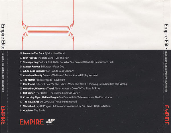 Various : Empire Elite - The Best Of The Best Modern Soundtracks (CD, Comp, Promo)