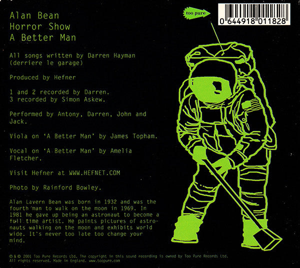 Hefner (2) : Alan Bean CD1 (CD, EP)