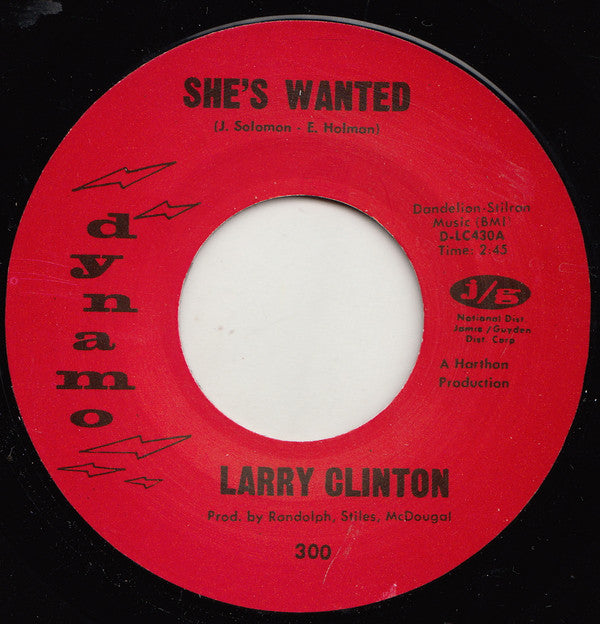 Larry Clinton (2) : She's Wanted (7", Single, RE)