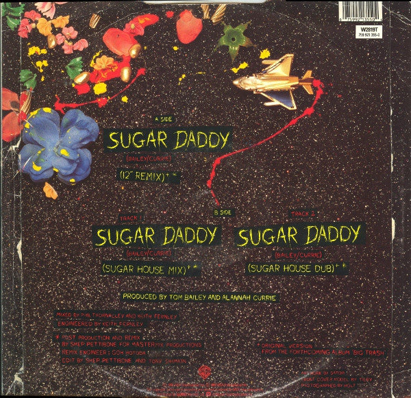 Thompson Twins : Sugar Daddy (12", Single)