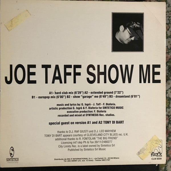Joe Taffi : Show Me (12")