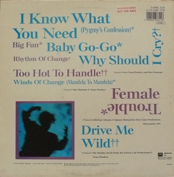 Nona Hendryx : Female Trouble (LP, Album)