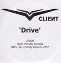 Client : Drive (CDr, Single, Promo)