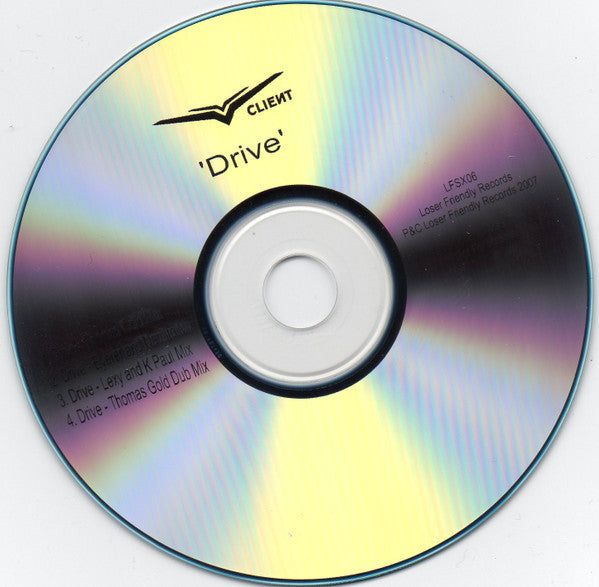 Client : Drive (CDr, Single, Promo)