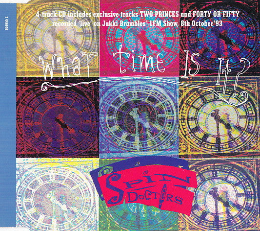 Spin Doctors : What Time Is It? (CD, Maxi)