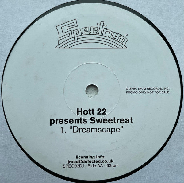 Hott 22 Presents Sweetreat : Joy (12", Promo)