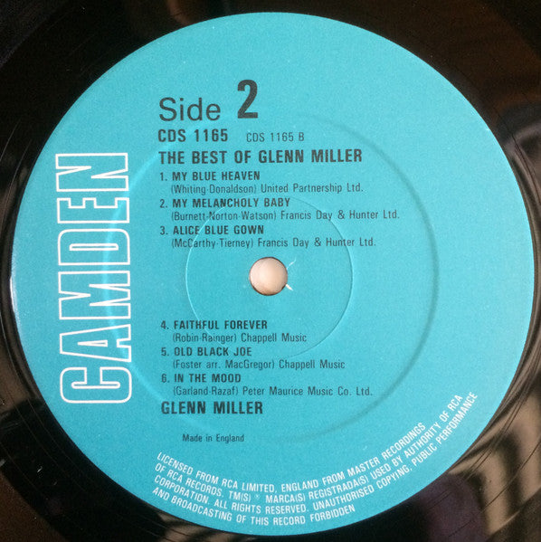 Glenn Miller : The Best Of Glenn Miller (LP, Comp)