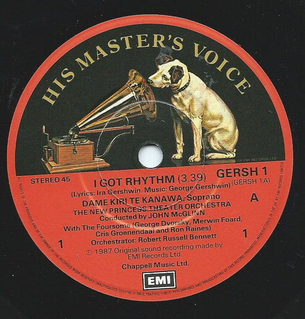 Kiri Te Kanawa : I Got Rhythm (7")