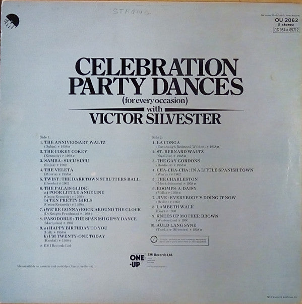 Victor Silvester : Celebration Party Dances (For Every Occasion) (LP)