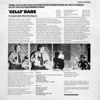 Blaster Bates : 'Gelly' Babe (LP)