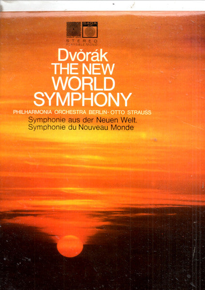 Dvořák* - Philharmonia Orchestra Berlin*, Otto Strauss : New World Symphony (LP, Album)