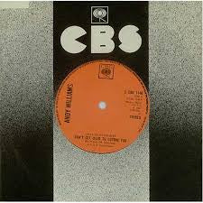 Andy Williams : Can't Get Used To Losing You (7")