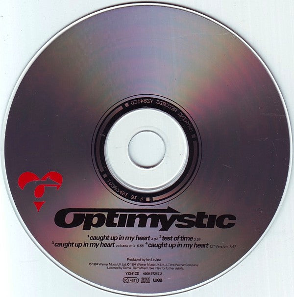 Optimystic (2) : Caught Up In My Heart (CD, Single)