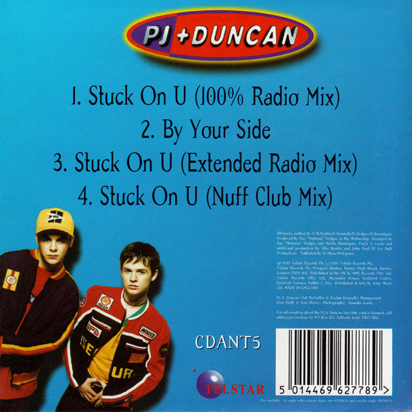 PJ & Duncan : Stuck On U (CD, Single)