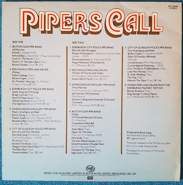 Various : Pipers Call (LP, RE, RP)