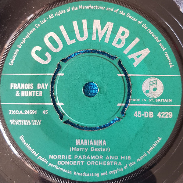 Norrie Paramor And His Orchestra : Enchanted April (7", Single)