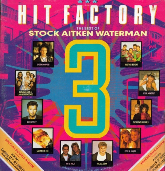 Various : Hit Factory 3 - The Best Of Stock Aitken Waterman (LP, Album, Comp + LP, Album, Comp, Mixed)