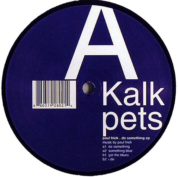 Paul Frick : Do Something EP (12", EP)