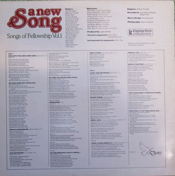 Various : A New Song (LP)