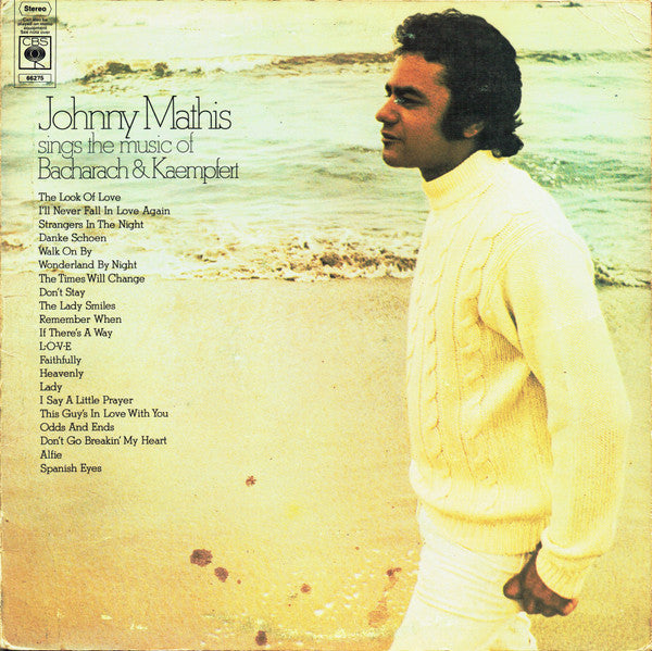 Johnny Mathis : Johnny Mathis Sings The Music Of Bacharach & Kaempfert (2xLP, Album, Comp, RE)