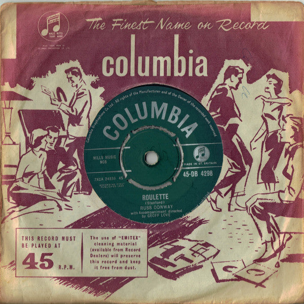 Russ Conway : Roulette (7", Single)