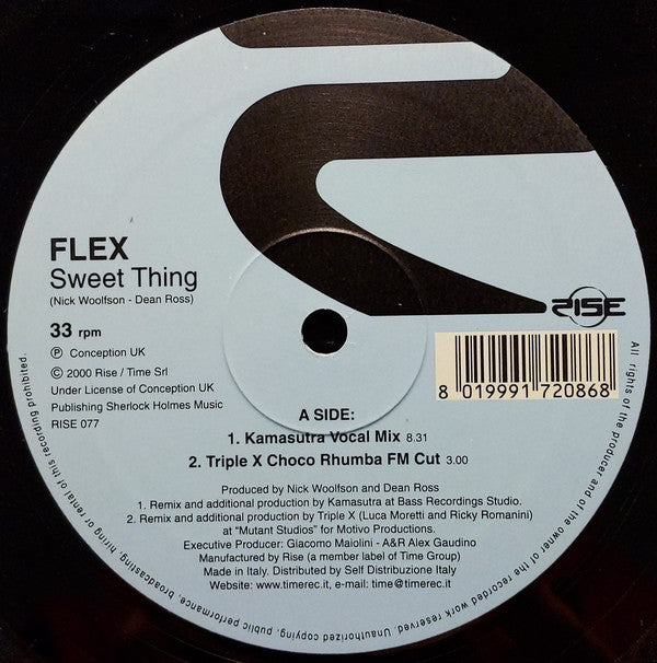 Flex (13) : Sweet Thing (12")
