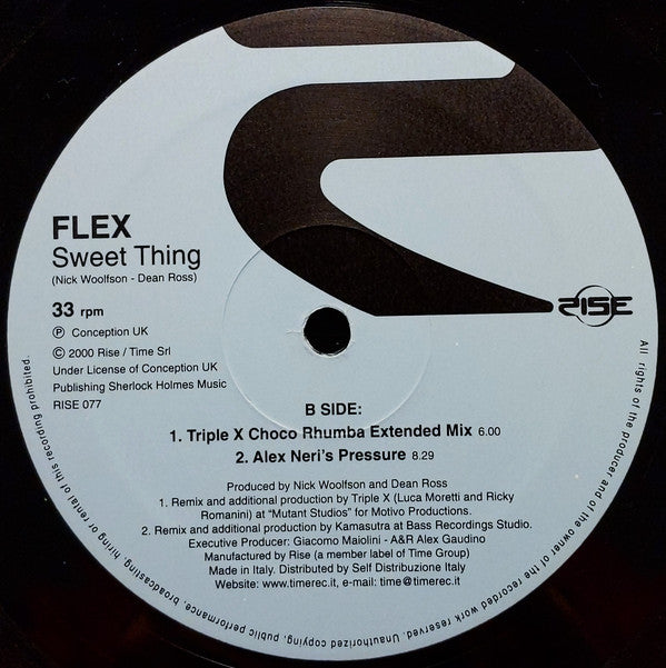 Flex (13) : Sweet Thing (12")