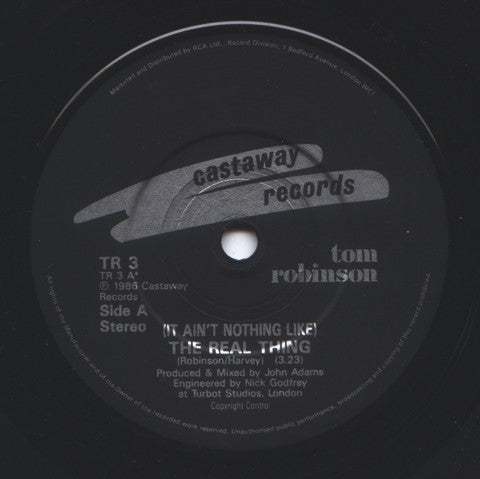 Tom Robinson : (It Ain't Nothing Like) The Real Thing (7", Single)