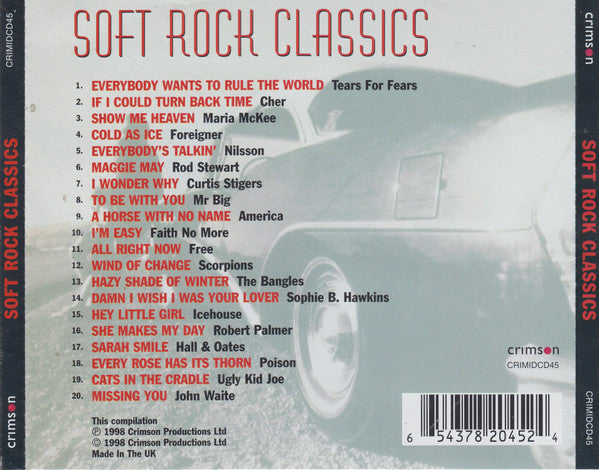 Various : Soft Rock Classics (CD, Comp)