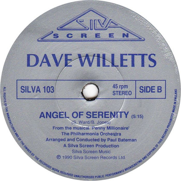 Dave Willetts : Ti Amo (7", Single)