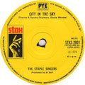 The Staple Singers : City In The Sky (7", Sol)