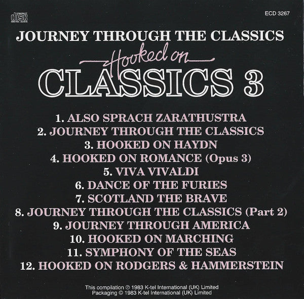 Louis Clark Conducting Royal Philharmonic Orchestra : Hooked On Classics 3 - Journey Through The Classics (CD, Album)