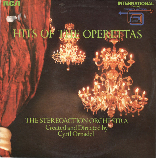 The Stereo Action Orchestra Created And Directed By Cyril Ornadel : Hits Of The Operettas (LP)
