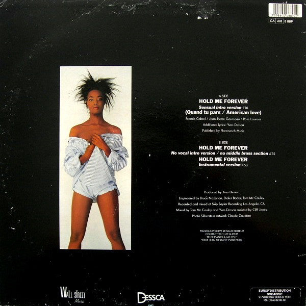 Valerie Cannon-White : Hold Me Forever (12", Maxi)