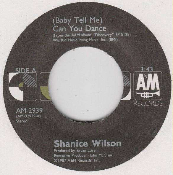 Shanice Wilson : (Baby Tell Me) Can You Dance (7")