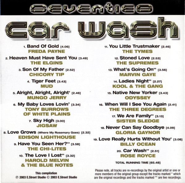 Various : Car Wash (CD, Comp)