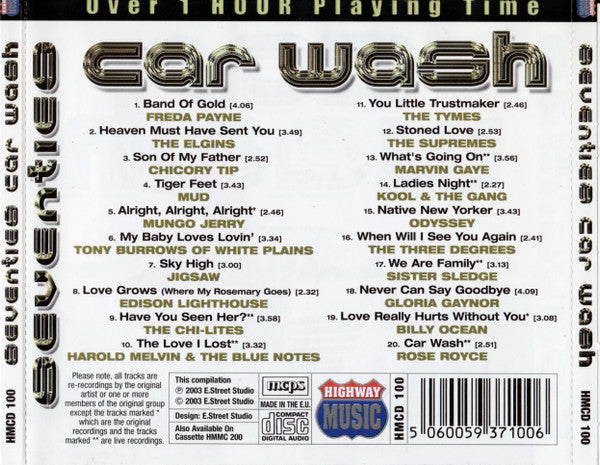 Various : Car Wash (CD, Comp)