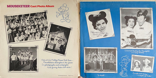 Various : Mickey Mouse Club Song Hits (LP, Comp)