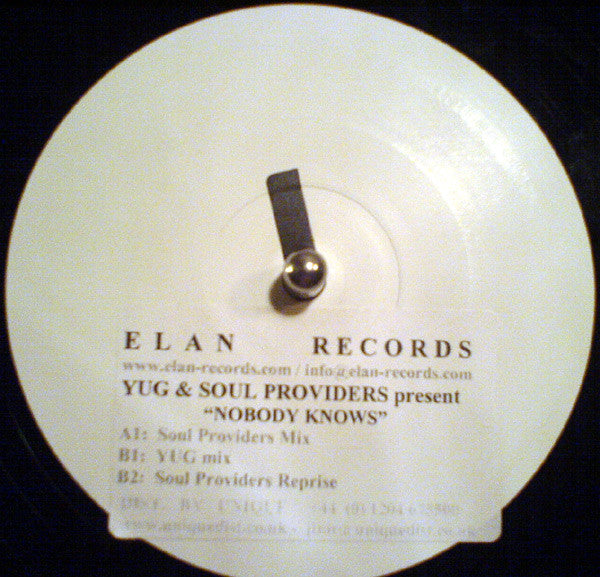 Yug & Soul Providers : Nobody Knows (12", Promo, W/Lbl)