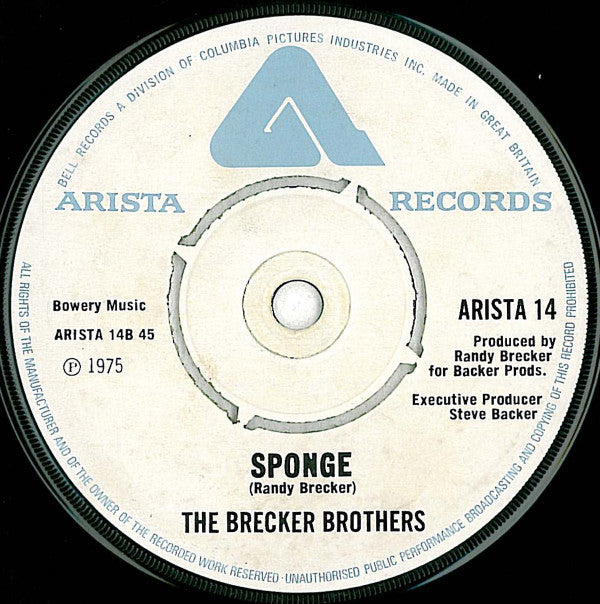 The Brecker Brothers : Sneakin' Up Behind You (7", Single)