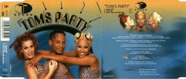 T-Spoon : Tom's Party (CD, Maxi)