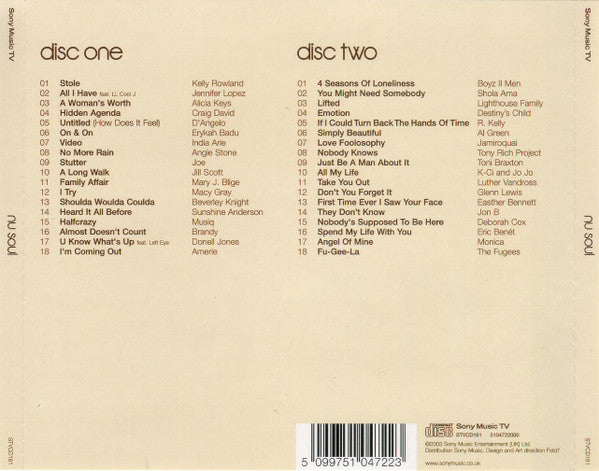 Various : The Very Best Of Nu Soul (2xCD, Comp)