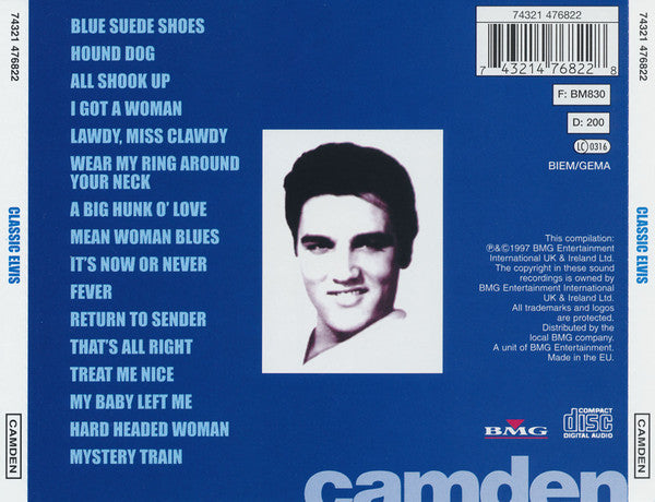 Elvis Presley : Classic Elvis (CD, Album, Comp)