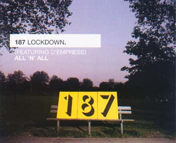 187 Lockdown Featuring D-Empress : All 'N' All (CD, Single)