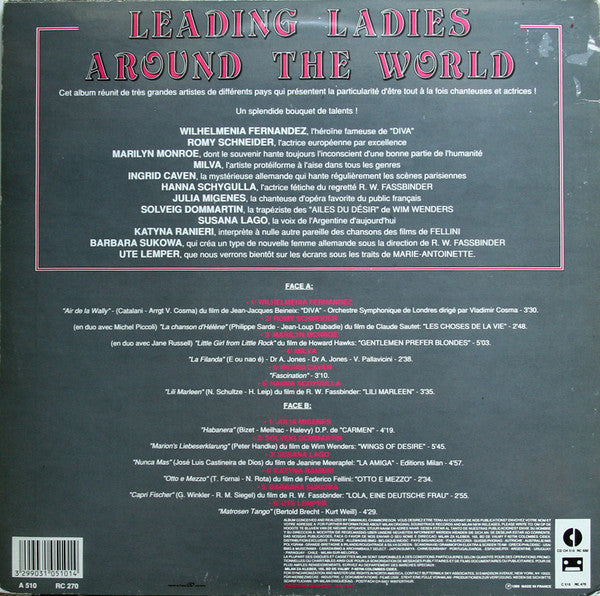 Various : Leading Ladies Around The World (LP, Comp)