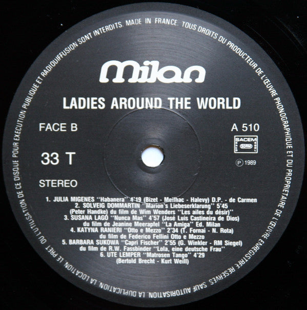 Various : Leading Ladies Around The World (LP, Comp)