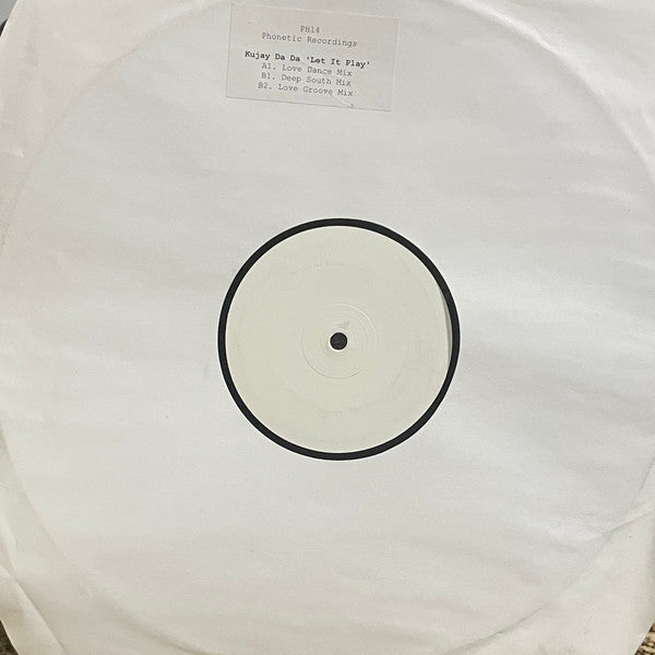 Kujay Dada : Let It Play (12", TP, W/Lbl)
