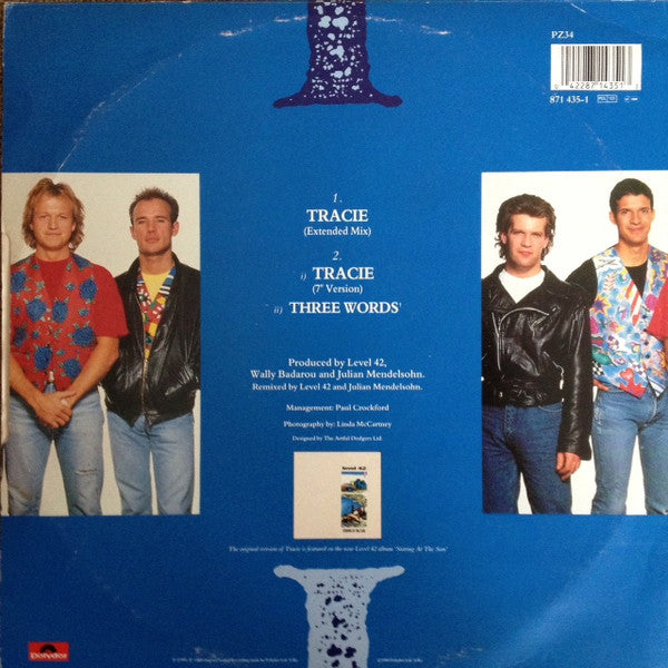Level 42 : Tracie (12", Single)